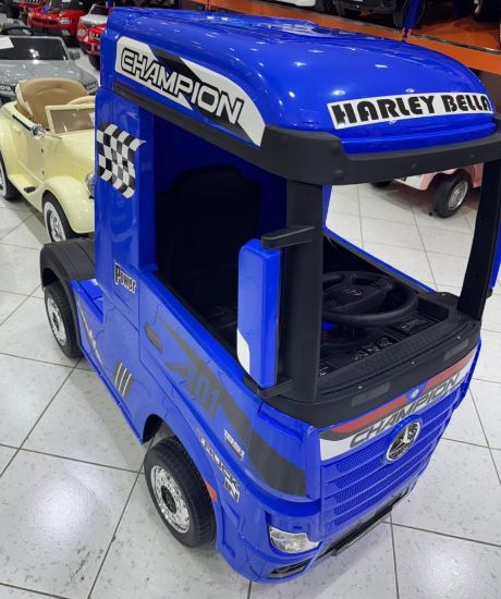 صورة شاحنة أطفال كهربائية – تصميم اسكانيا فاخر